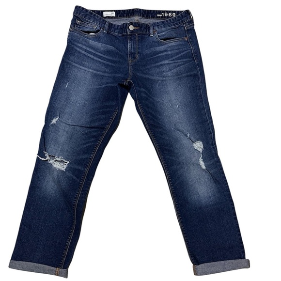 Gap 32r real straight jeans - Picture 2 of 6